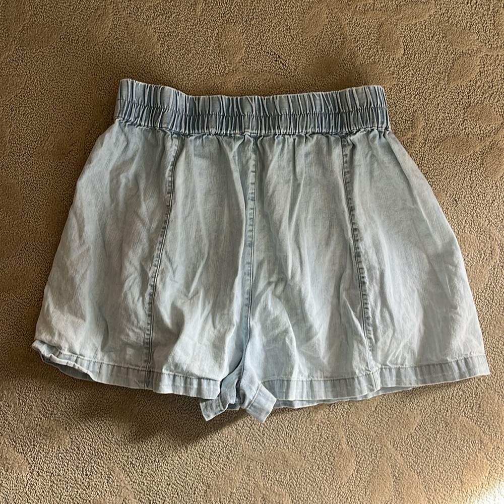 Free People- Get Free Poplin Shorts